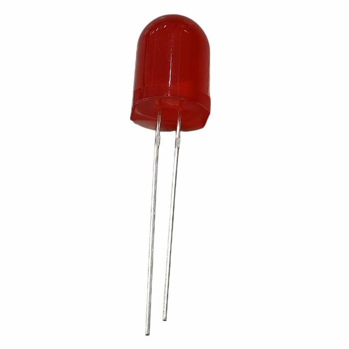 10mm Bright Red LED – 10 Pcs Pack