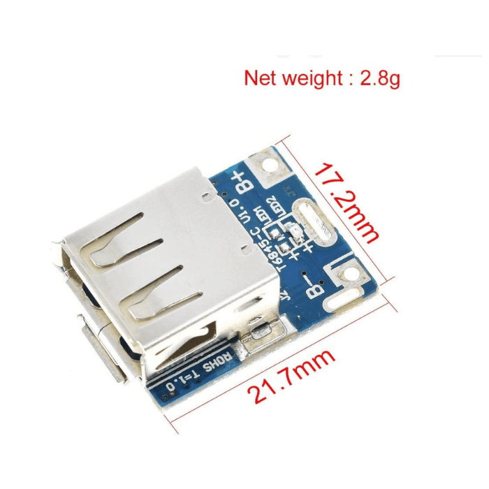 2in1 charge discharge board module DIY 18650 lithium battery Power Mobile Bank