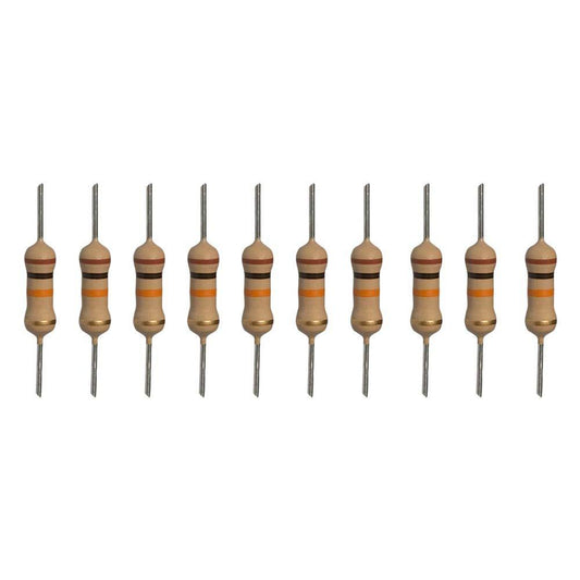 100K Ohm Resistor (Pack of 10)