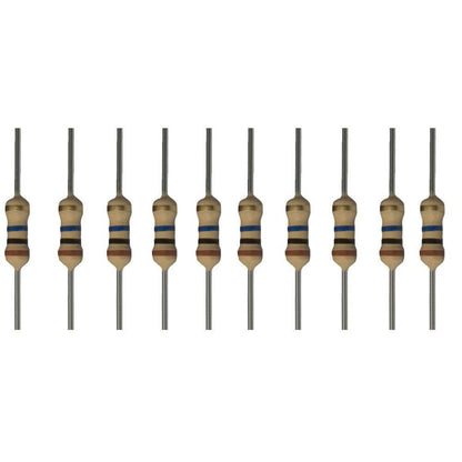 10M Ohm Resistor - (Pack of 10)