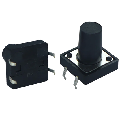 12X12X17mm 4 Pin Tactile Push Button Switch (Pack of 5)