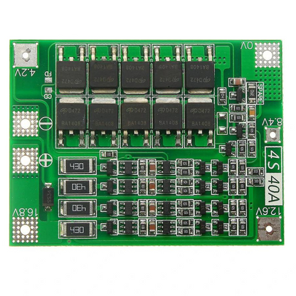 4S 40A 16V 18650 Li-ion  BMS PCM
