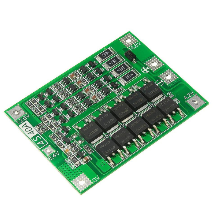 4S 40A 16V 18650 Li-ion  BMS PCM