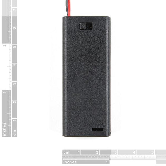 2 x AAA Battery Holder with cover and On/Off Switch