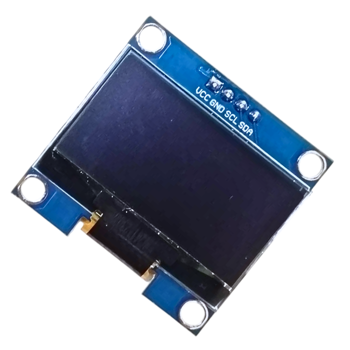 1.3" I2C OLED Display 4pin Blue – OLED screen for Arduino, ESP32 & projects.-OLED Display -Robocraze