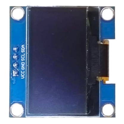 1.3" I2C OLED Display 4pin Blue – OLED screen for Arduino, ESP32 & projects.-OLED Display -Robocraze