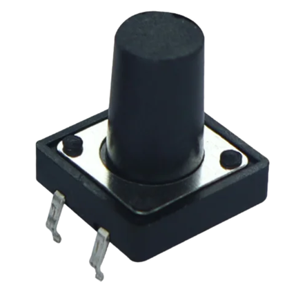 12X12X17mm 4 Pin Tactile Push Button Switch (Pack of 5)