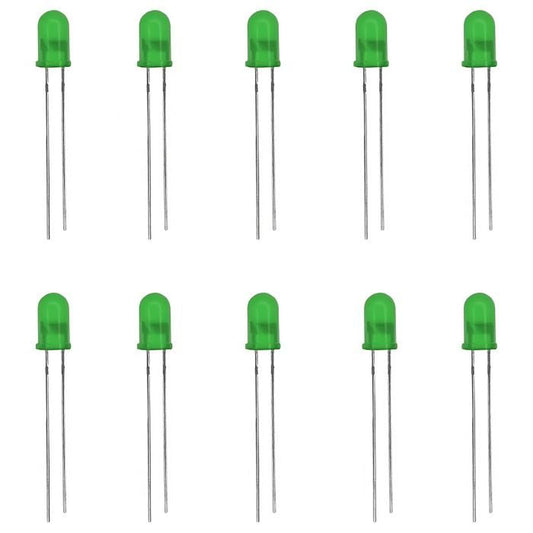 5mm Green Led (Pack of 10)