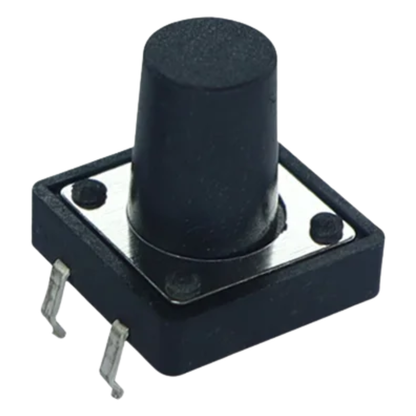 4 Pin Push Button Tactile Switch 12x12x15mm (Pack of 5)