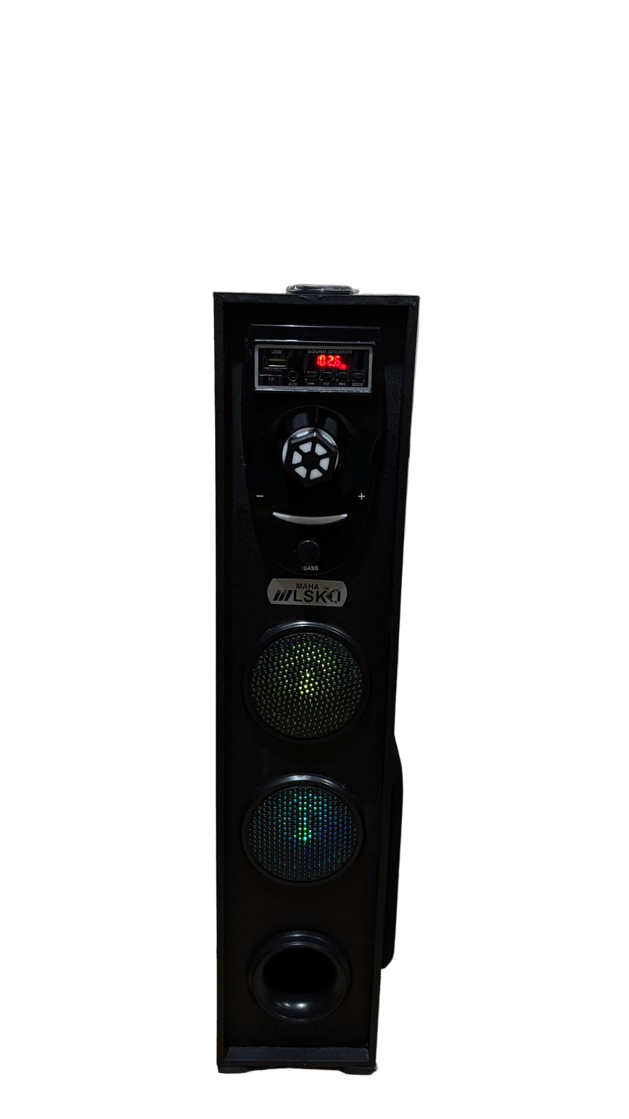 Maha LSK BIG BLASTER Bluetooth Power Speaker - Multimedia Tower with Hi-Fi Bass and Dynamic RGB Lights