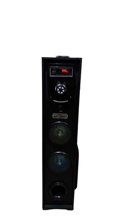 Maha LSK BIG BLASTER Bluetooth Power Speaker - Multimedia Tower with Hi-Fi Bass and Dynamic RGB Lights