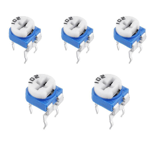 1K Preset Potentiometer - (Pack of 5)