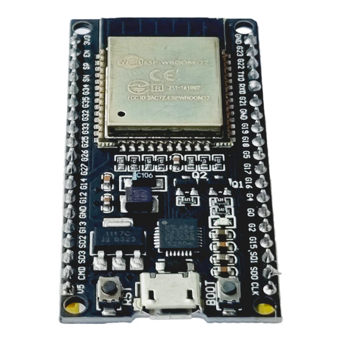 ESP32 NodeMCU (38-Pin) WiFi + BLE – Ideal for IoT. -Nodemcu ESP Board -Robocraze
