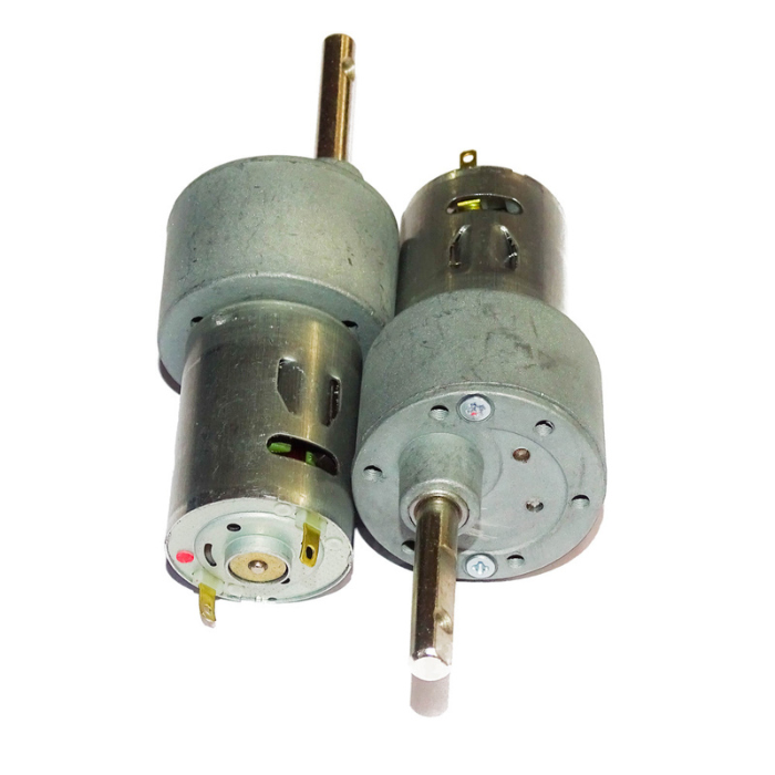 12V DC Johnson Geared Motor 60 RPM (Grade B)