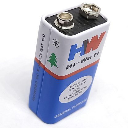 9V Original HW High-Quality Battery