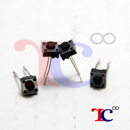 2 Pin Button Switch (Pack of 10)