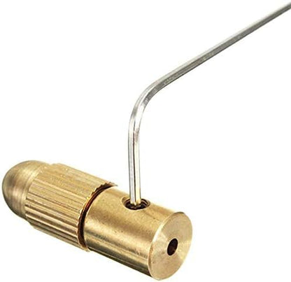 RS-555 Motor Drill Chuck 0.5-3MM Brass Mini Drill Chuck Set Compatible with Rotary Tools 5pcs Precision Collet for DIY PCB ABS Plastic Metal Drilling Rduino UNO Projects