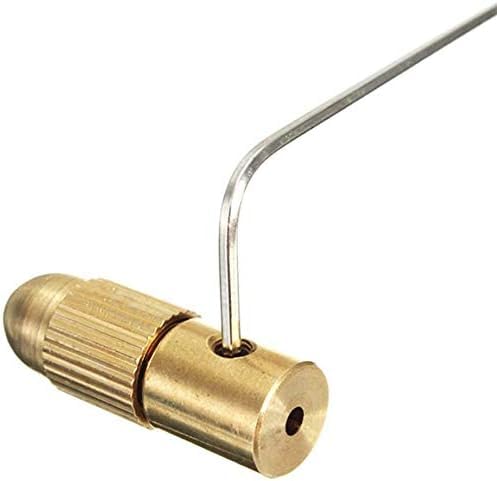 RS-555 Motor Drill Chuck 0.5-3MM Brass Mini Drill Chuck Set Compatible with Rotary Tools 5pcs Precision Collet for DIY PCB ABS Plastic Metal Drilling Rduino UNO Projects