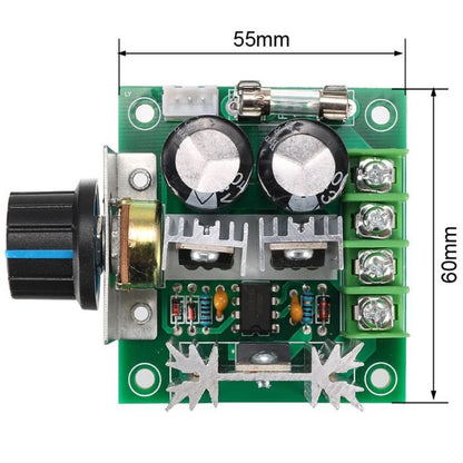 12V 10A PWM DC Motor Speed Controller