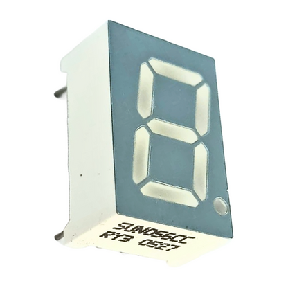 7-Segment LED Display (Common Cathode) – For numerical data output. -LED Display -Robocraze