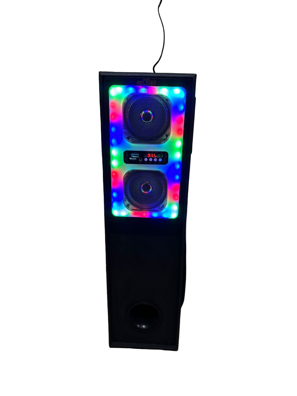 LSK Multimedia Speaker System with Dynamic RGB Lighting and Complete Remote Control