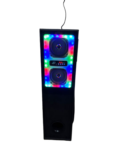 LSK Multimedia Speaker System with Dynamic RGB Lighting and Complete Remote Control