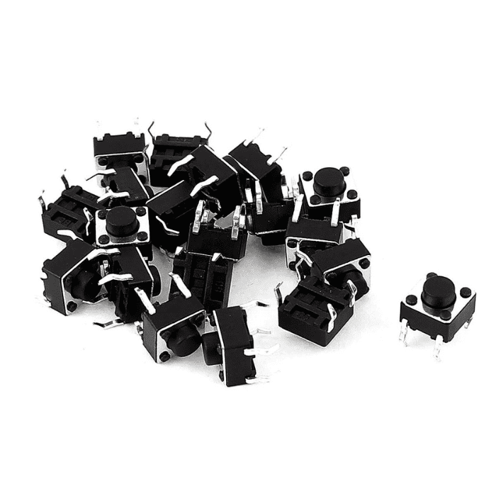Lsk Button 12x12x7.3mm Tactile Push Button Switch(Pack of 10) – MAHA LSK