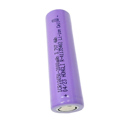 3.7v 2000mah 18650 Li-Ion Battery