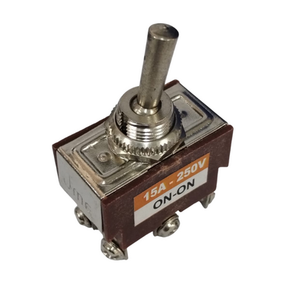 DPDT 6 Pin Toggle Switch ON-OFF-ON (15A 250V)