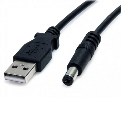 USB to DC Adapter Cable 5.5mm x 2.1mm 85cm