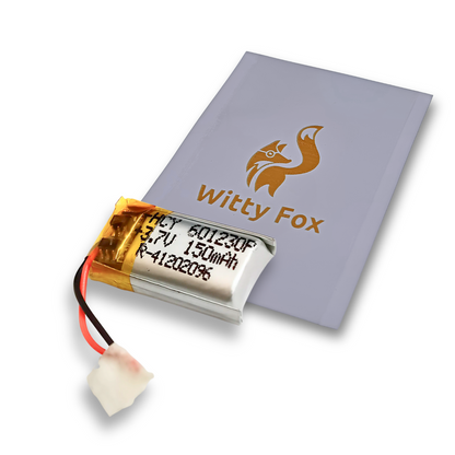 Witty Fox 150mAh Rechargeable 3.7V Lithium Polymer Battery