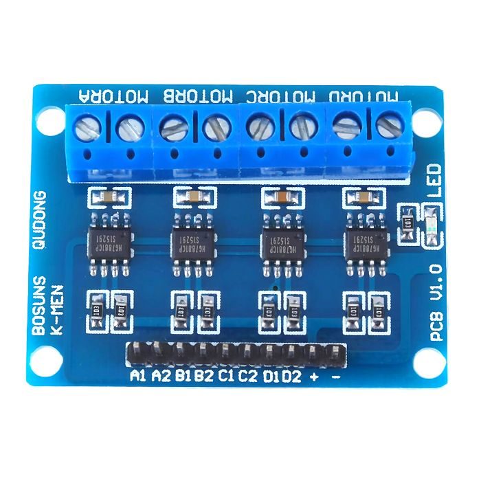 HG7881 H-Bridge 4CH DC - 2CH Stepper Motor Driver Board