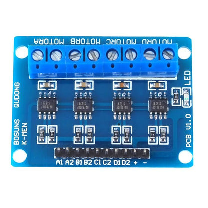 HG7881 H-Bridge 4CH DC - 2CH Stepper Motor Driver Board