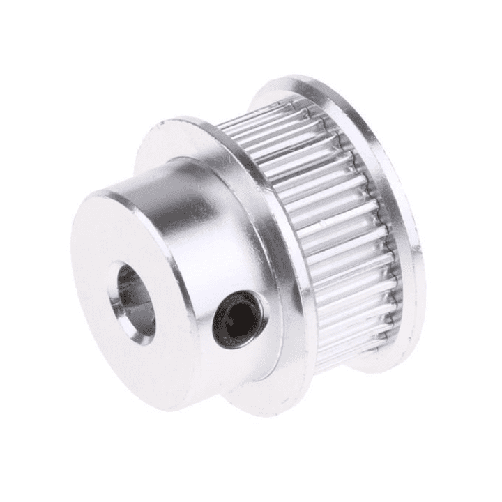 GT2 30-teeth 5mm bore pulley for 3D printer drive belt -Timing Pulley -Robocraze