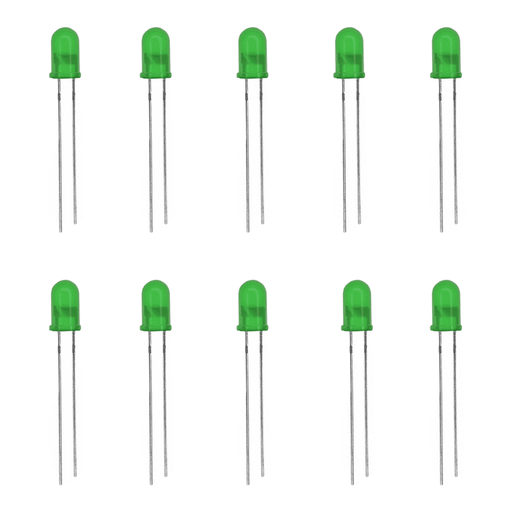 3mm Green LED (Pack of 10)