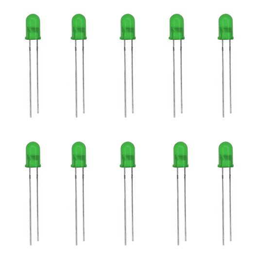 3mm Green LED (Pack of 10)