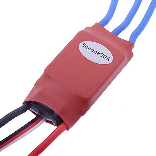 SimonK Red 30A BLDC ESC Electronic Speed Controller with Connectors