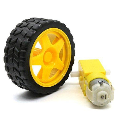 2 Set Smart Car Robot Chassis Wheel