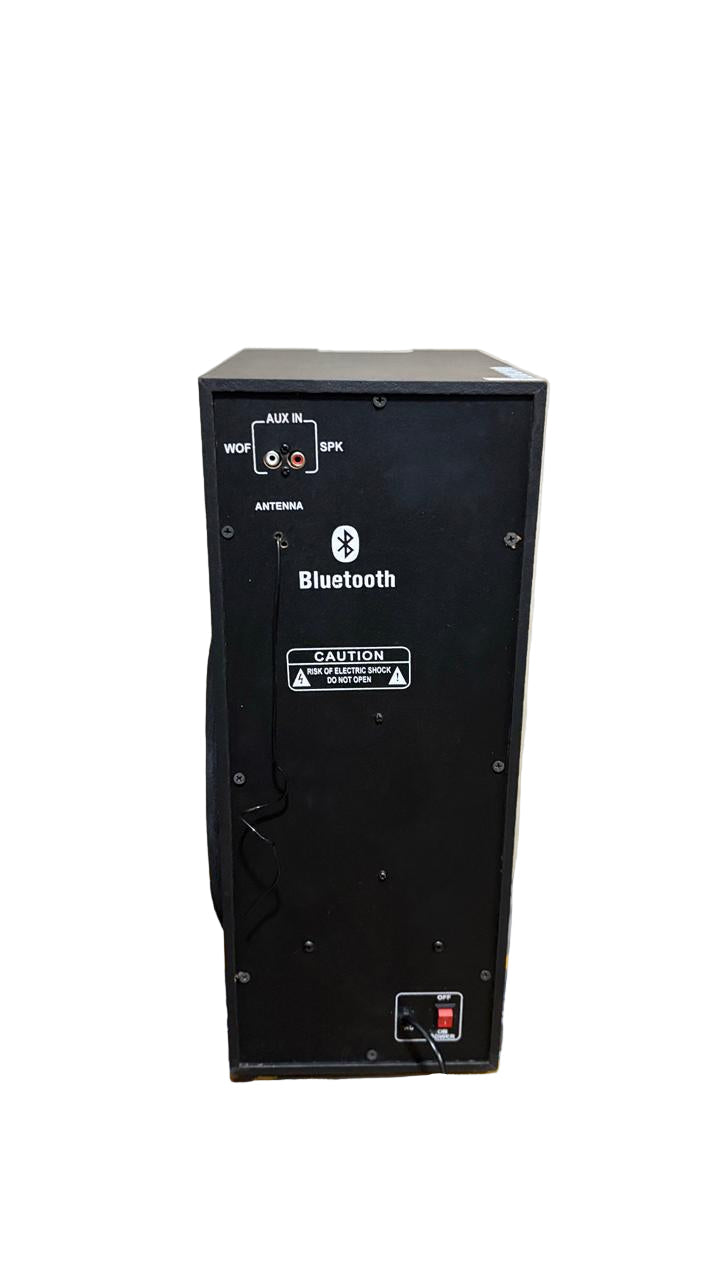 KVI RUSTAM 2.1 Hi-Fi Floor Standing Speaker System with MASSIVE 10" Woofer & 25000W PMPO