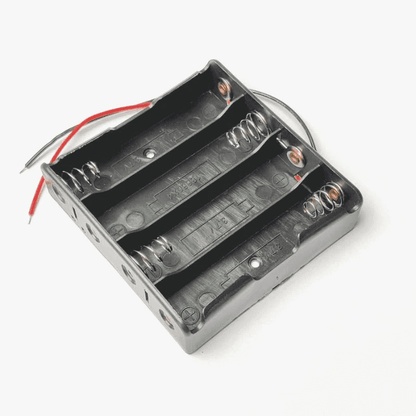 4 Cell 18650 Lithium ion Battery Holder
