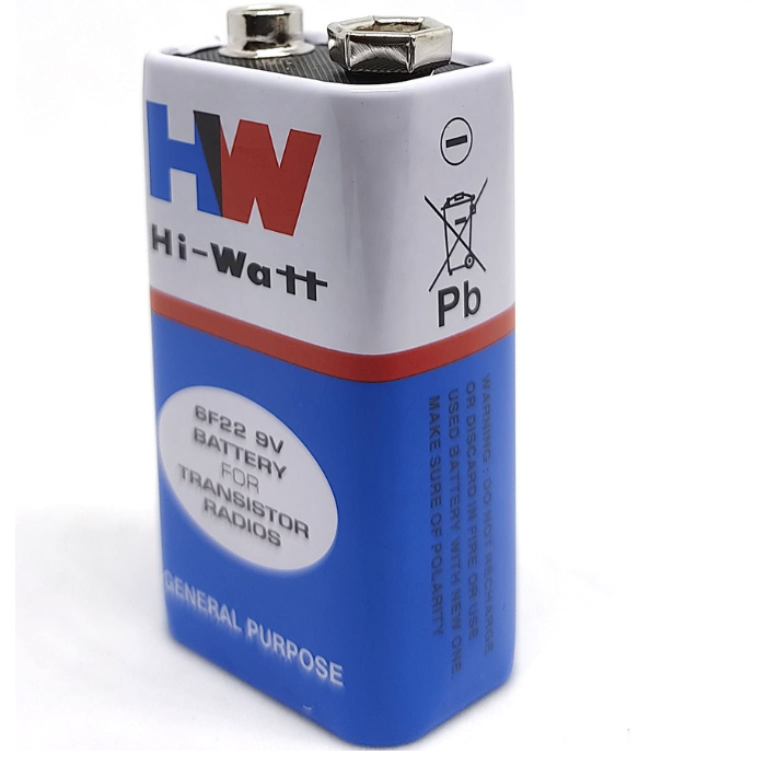 9V Original HW High-Quality Battery