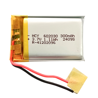 Witty Fox 3.7v 300mah Rechargeable Lithium Polymer Battery