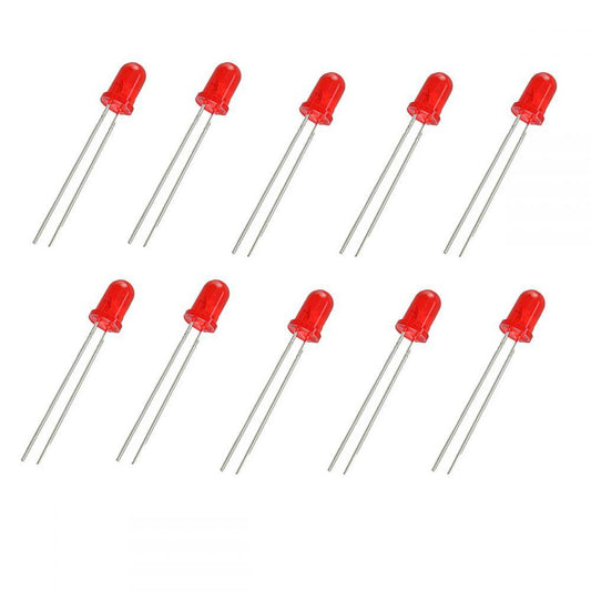 3mm Red Led (Pack of 10)