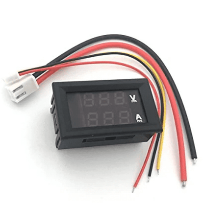 Digital Voltmeter Ammeter DC 100V 100A Dual Led Voltage Monitor Panel (Without Shunt)