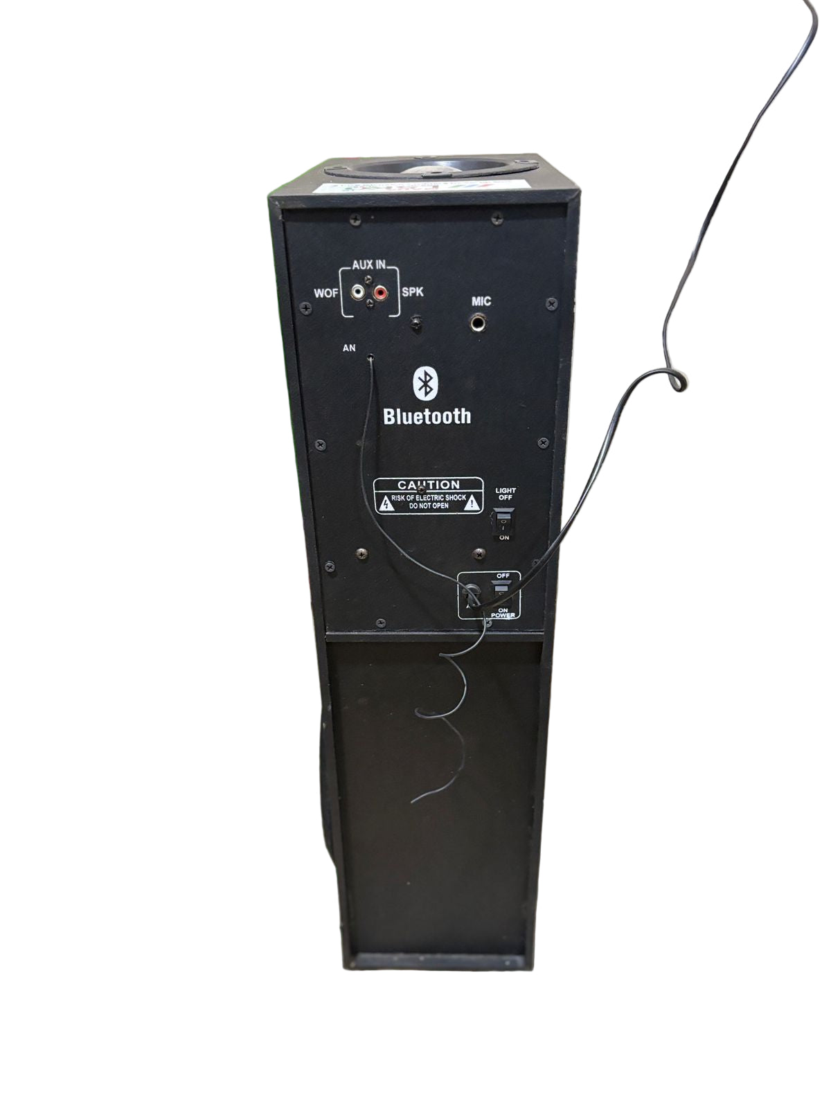 LSK Multimedia DJ Tower Speaker with TWS, Disco LED Lights, Bluetooth & Wireless Mic Support