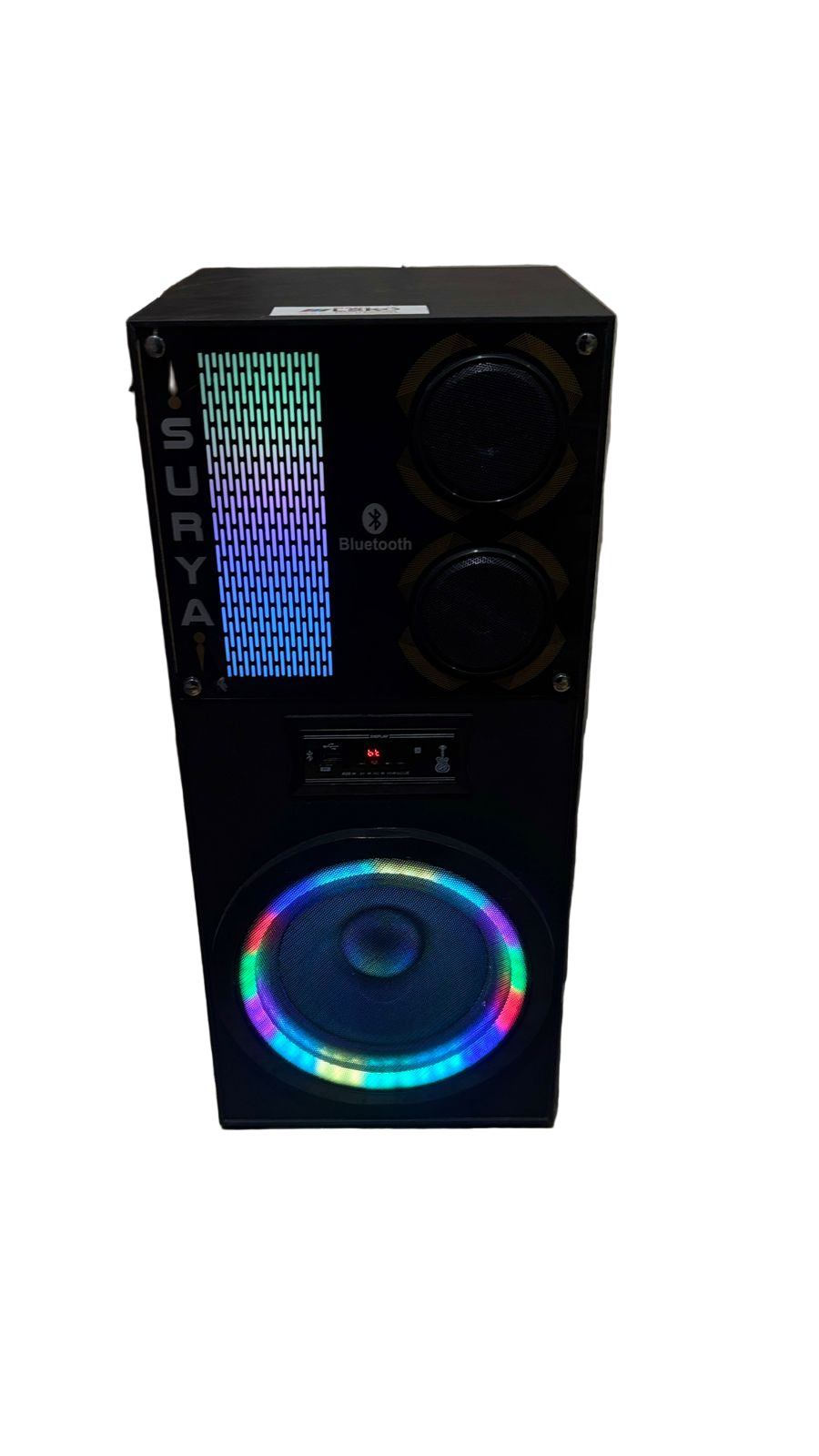 MAHA LSK GABBAR 2.1 Hi-Fi Floor Standing Speaker System with Dual 8" Woofers, Bluetooth & BIG BASS