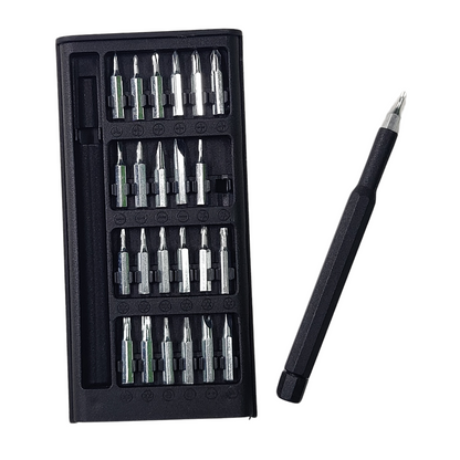 Professional 24 in 1 Screwdriver Tool Kit with Magnetic Rod