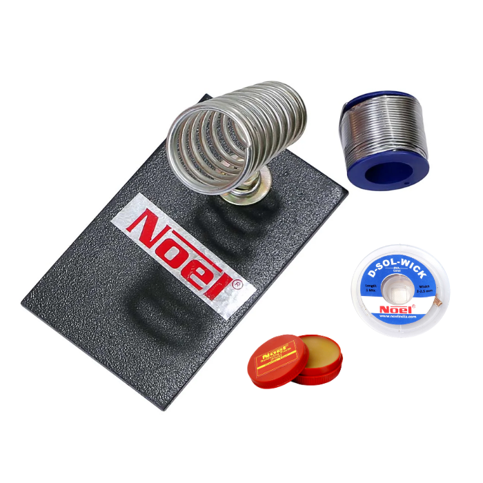 Noel 7 in 1 Soldering iron kit 25W Gold