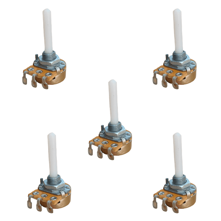 100K 16mm Rotary Pot(Pack of 5)