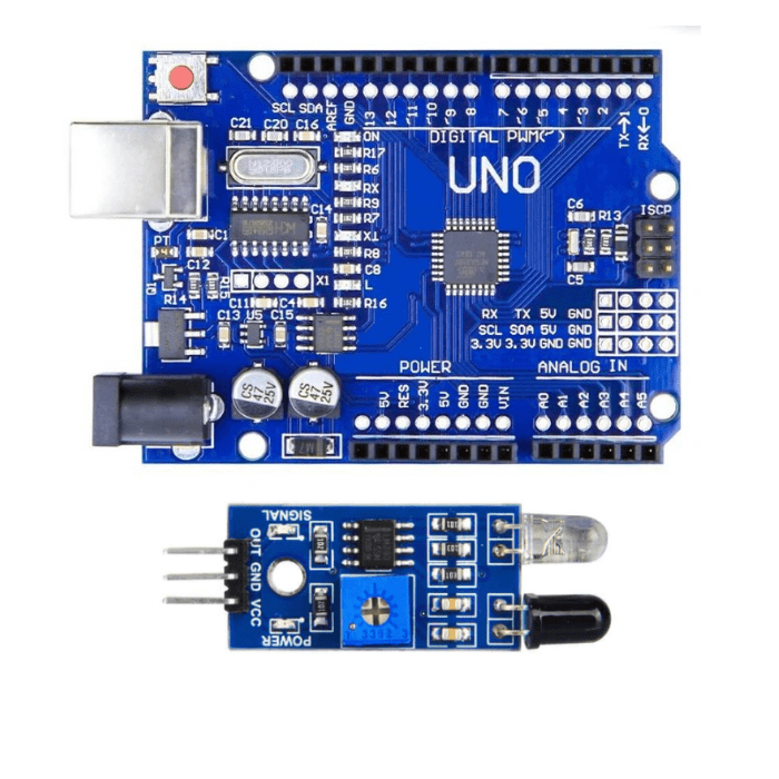 IR Proximity Sensor with SMD UNO Compatible with Arduino